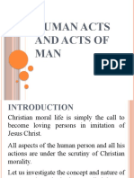 Lesson 2 Human Acts and Acts of Man