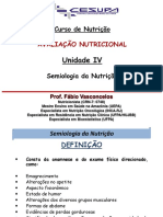 Unidade 4 - Semiologia Nutricional