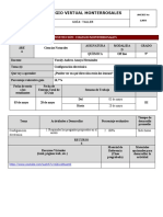 Semana 38 y 39-Configuración Electronica