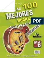 Las 100 Mejores Rockas Grupos Españoles - Marco Antonio Delgado