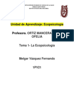 Tema1 La Ecopsicología Melgar Fernando 1PV21