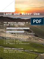Negative Impacts of Land & Water Use Practices