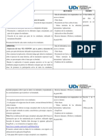 Actividades Recursos Tiempo Planeación