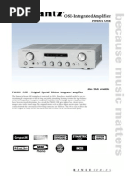 Marantz pm4001 - Ose