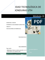 Tabla Comparativa