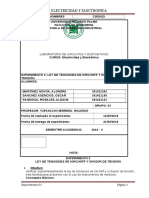 Laboratorio 3 Ley de Tensiones de Kirchoff y Divisor de Tension 1 Avance