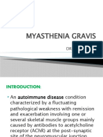 Myasthenia Gravis: BY Dr. S.O Itodo