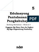 Edukasyong Pantahanan at Pangkabuhayan: Ikatlong Markahan - Modyul 4