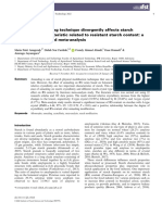 Original Article Annealing Processing Technique Divergently Affects Starch Crystallinity Characteristic Related To Resistant Starch Content: A Literature Review and Meta-Analysis