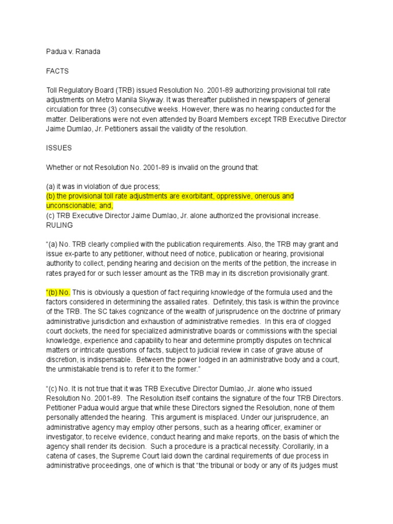 Padua v. Ranada | PDF | Evidence | Judge