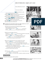 6B GRAMMAR Modals of Deduction: Might, Can't, Must: Activation