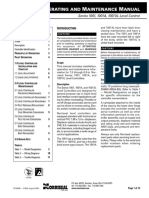 Perating and Aintenance Anual: Series 1001, 1001A, 1001XL Level Control