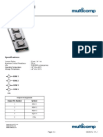 Metal Keypad: Specifications