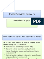 4 Public Services Delivery Pratap Sir