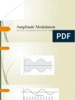 Amplitude Modulation: Ecen 20083: Fundamentals of Electronic Communications Systems