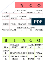 Bingo Food