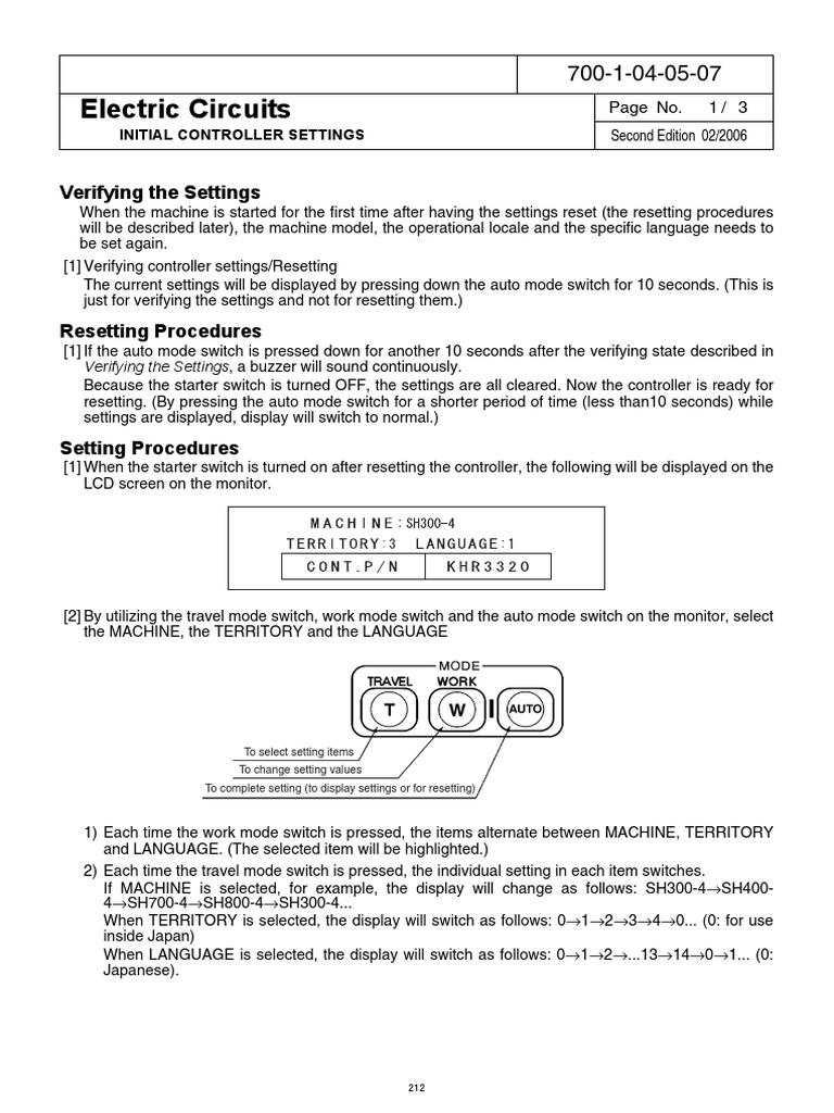 Initial Controller Settings Guide | PDF | Computer Monitor | Switch