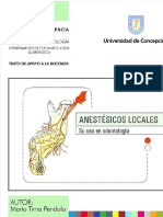 Anestesicos Locales en Odontologia DR Tima