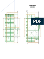 Plantas Estructurales Segundo Piso y Cubierta CBV12