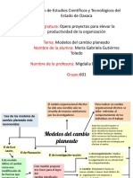 Modelos Del Cambio Planeado