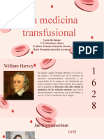 Historia transfusión sangre