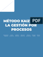 Método Kaizen y La Gestión Por Procesos