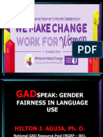 Gender Fair Language 