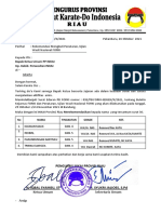 SRT REKOM Ujian Wasit FORKI