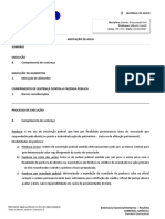 Resumo-Direito Processual Civil-Aulas 65 e 66-Execucao-Alberto Gentil