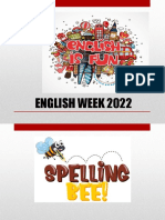 English Week Presentation