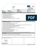 Quality Report and Recommendation: Date of Report: QRR Number: Owner: Location: Type of Container Tag Number