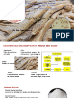 Características microbiológicas del pescado seco salado