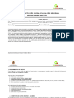 Informe de Detención Individual - Aptitudes Sobresalientes