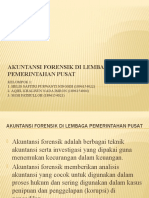 Akuntansi Forensik Di Lembaga Pemerintahan Pusat