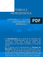 TEMA 6.2. Hidrostatica