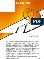 Historia de Baloncesto Femenino