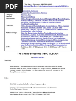 The Cherry Blossoms HBIC | PDF | Laughter