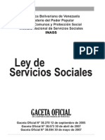 Ley Servicios Sociales