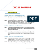 Topic No.13 Shopping: Thu Âm Part 1 Này Nhé B N
