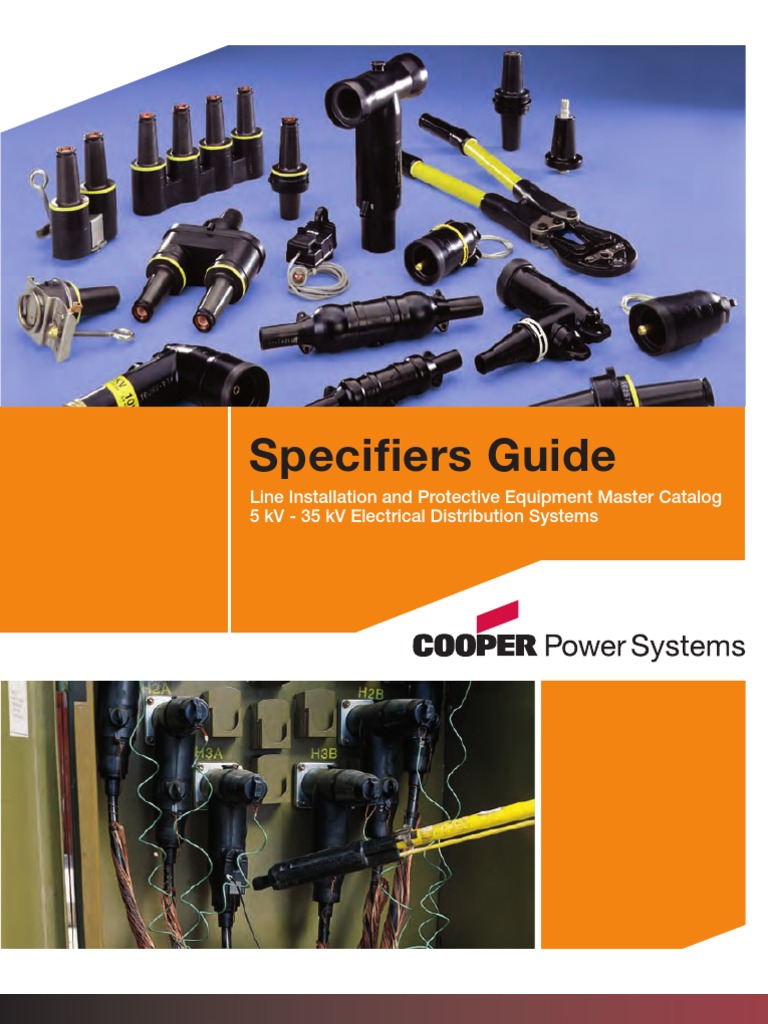 Accesorios para Redes Subterráneas Cooper, PDF, Coaxial Cable