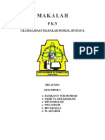 Makalah: Globalisasi Masalah Sosial Budaya