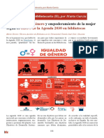 Igualdad de Género ODS 5 de La Agenda 2030 en Bibliotecas: La y Empoderamiento de La Mujer Según El