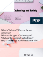 Science, Technology and Society