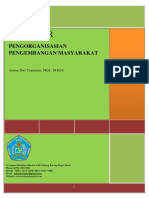 BUKU AJAR PENGORGANISASIAN PENGEMBANGAN MASYARAKAT