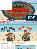 Survival Cannonballs (Ingles)
