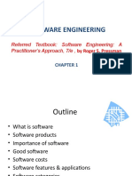 Software Engineering: Referred Textbook: Software Engineering: A Practitioner's Approach, 7/e, by Roger S. Pressman