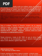 División Del Derecho Romano