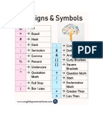 Signs and Symbols PDF