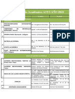 Calendario ASYS 2021