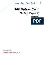 CI-600 Relay I Manual (KOR)